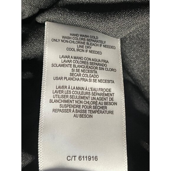 Taylor Sleeveless Maxi Dress With Abstract Print Black & Rust Colors Size Medium - Picture 10 of 11